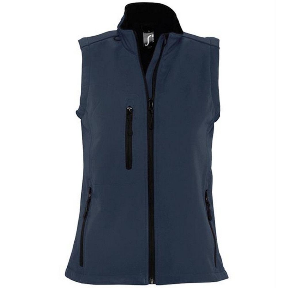Softshell-Bodywarmer mit Fleecefutter