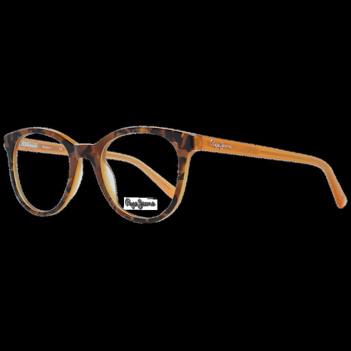 Elegantes abgerundetes Brillengestell mit Muster