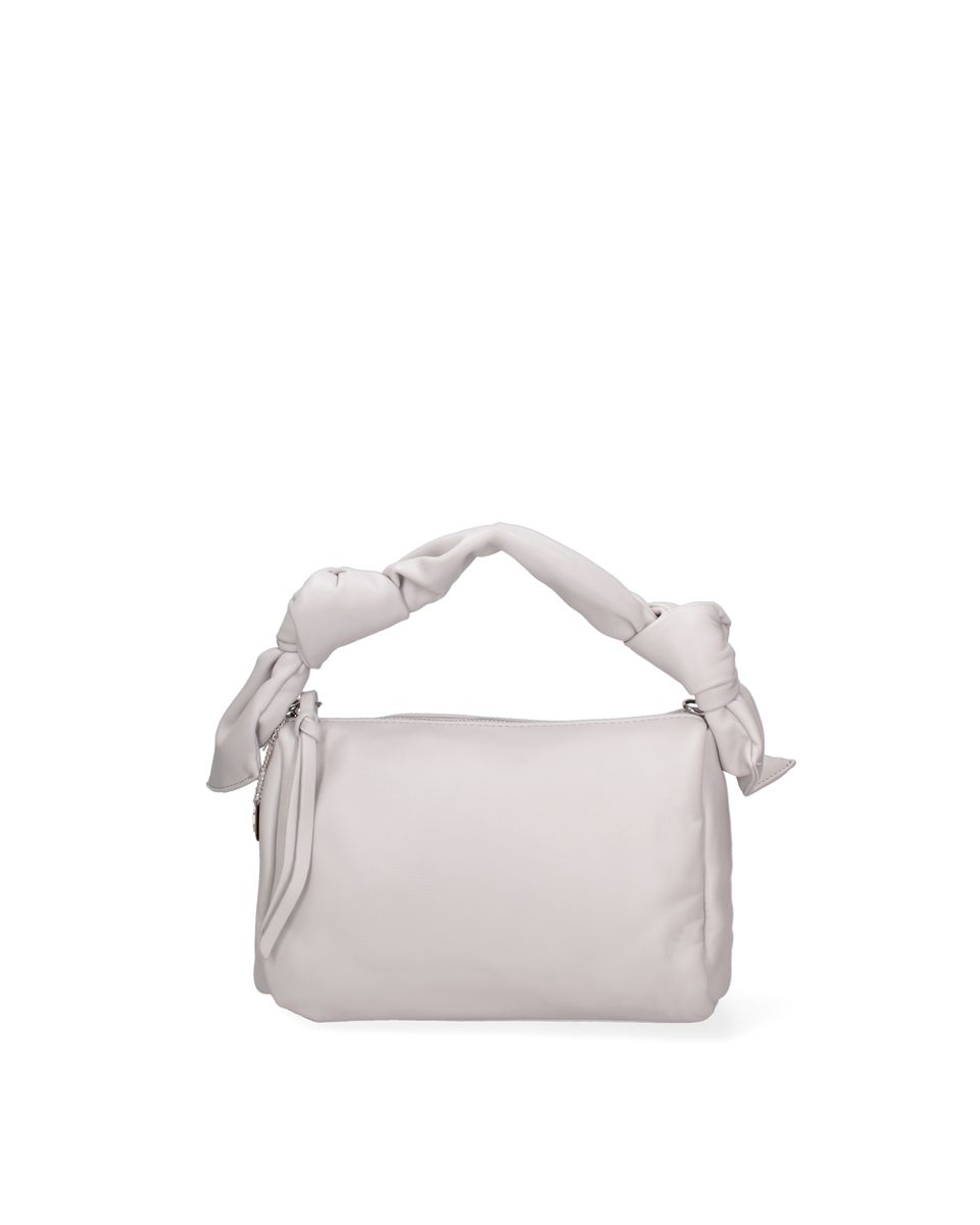 Weich wattierte Handtasche mit Knotengriff