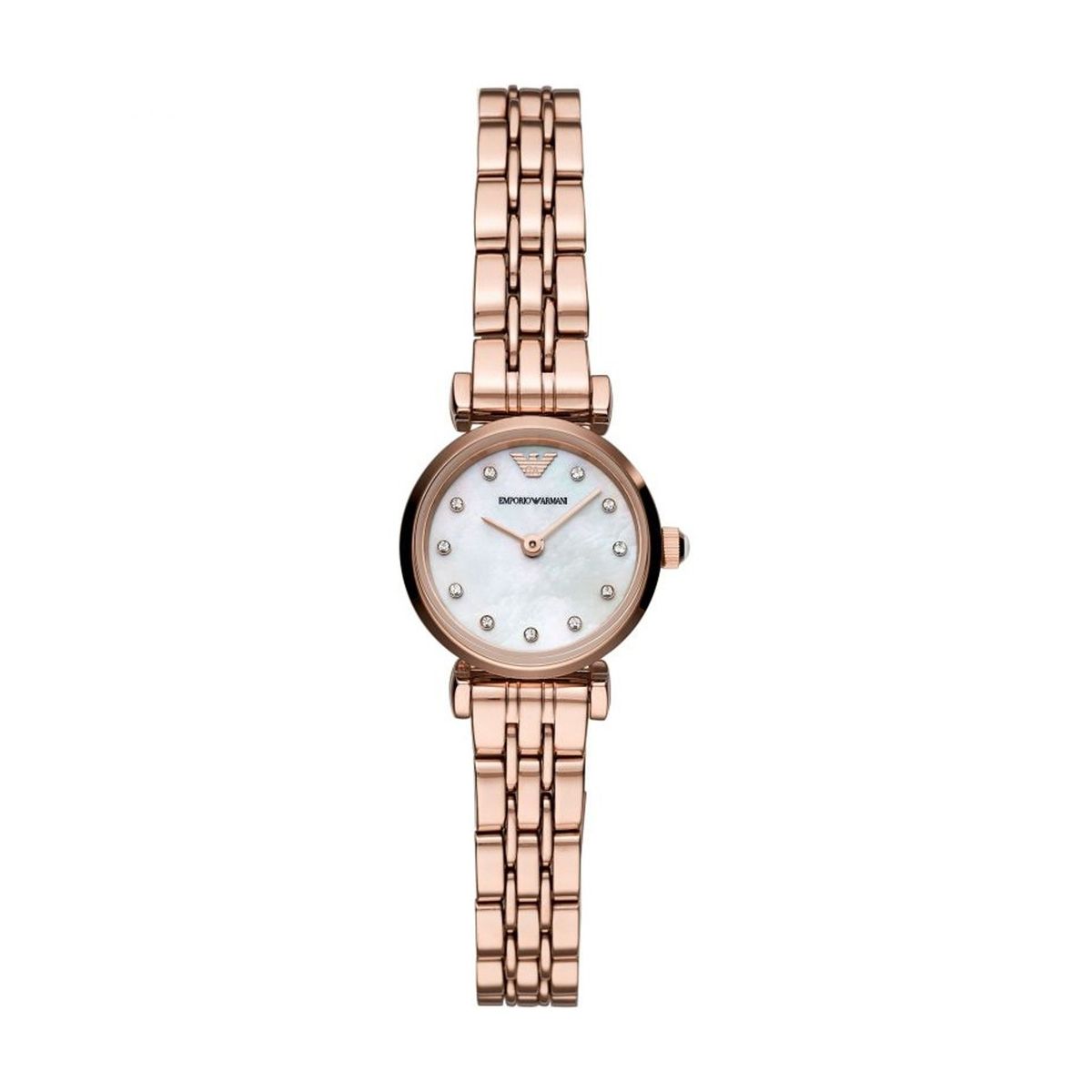 Elegante Perlmutt T-Bar Armbanduhr