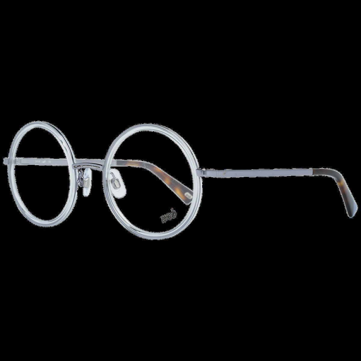 Runde Brille mit transparentem Gestell
