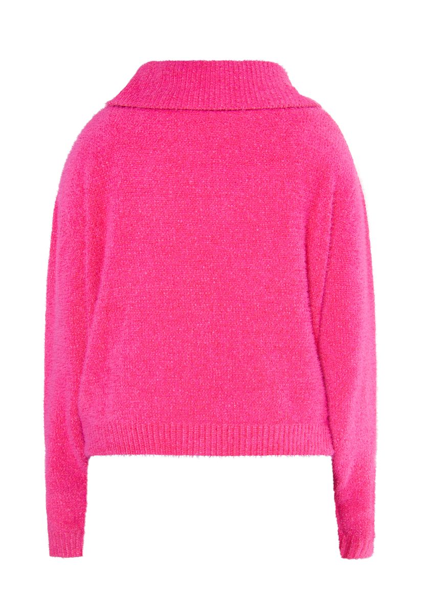 Kuscheliger Chenille-Rollkragenpullover