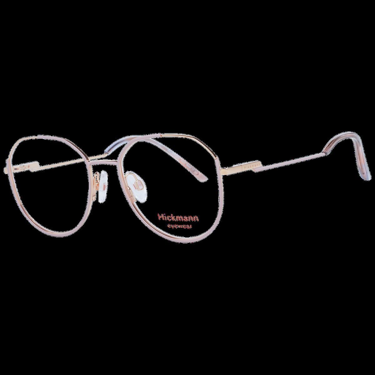 Geometrische Brille in Roségold