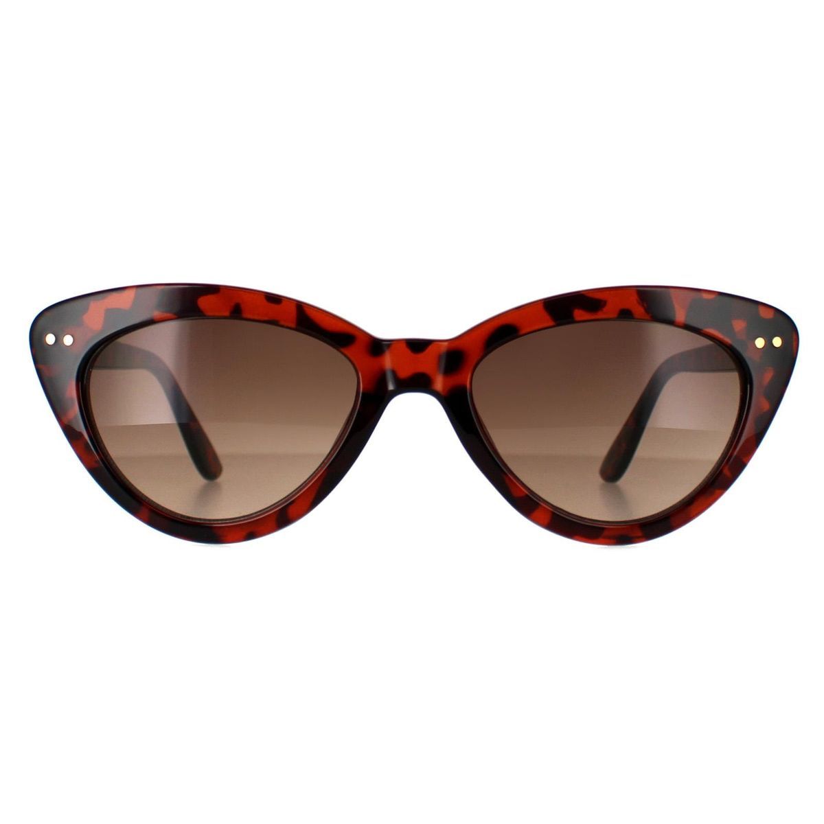 Elegante Cat-Eye-Sonnenbrille mit Farbverlauf