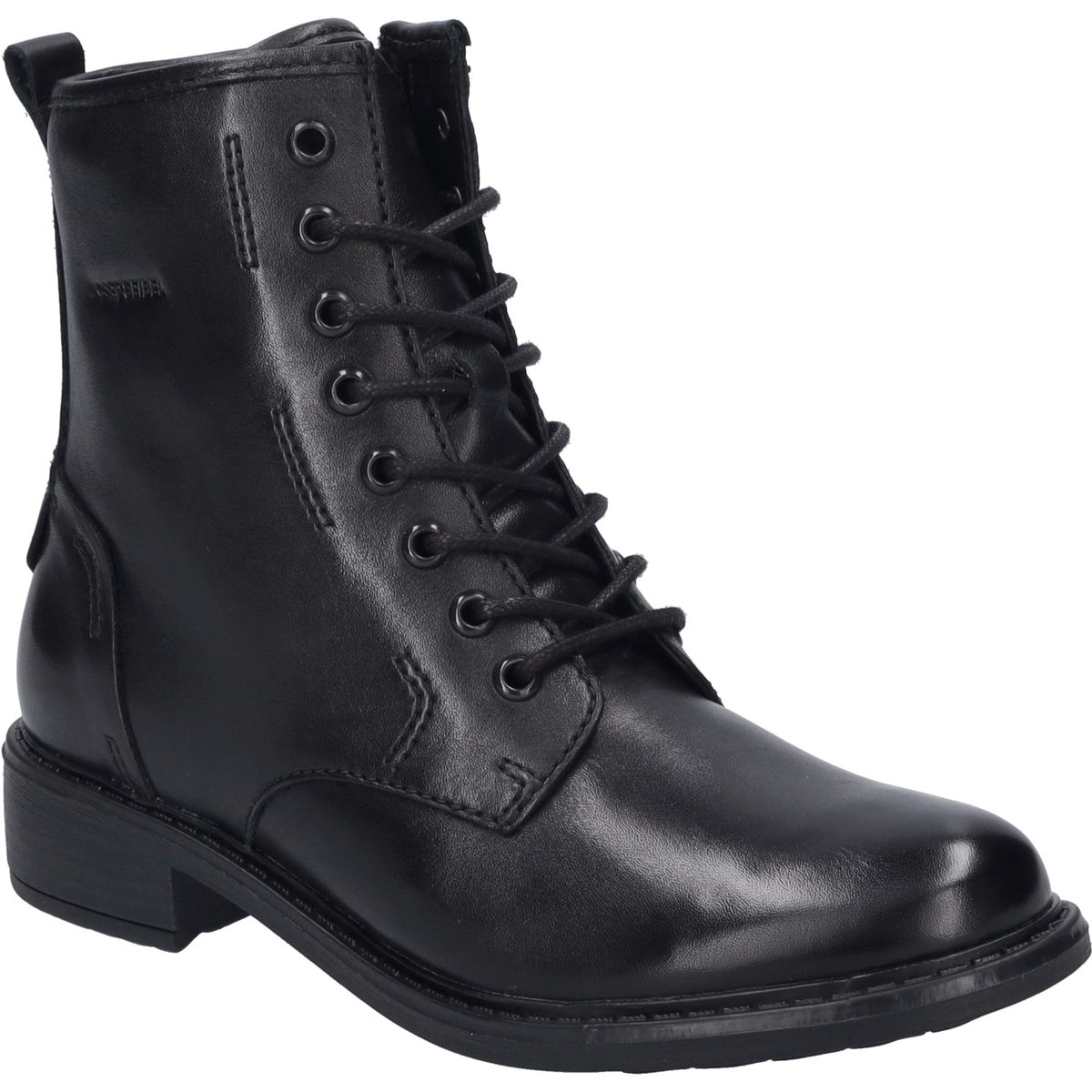 Klassische Lederstiefeletten zum Schnüren