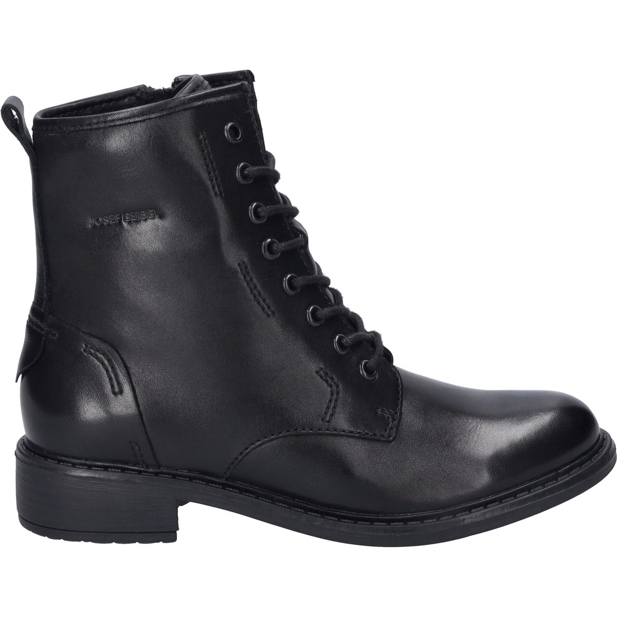 Klassische Lederstiefeletten zum Schnüren