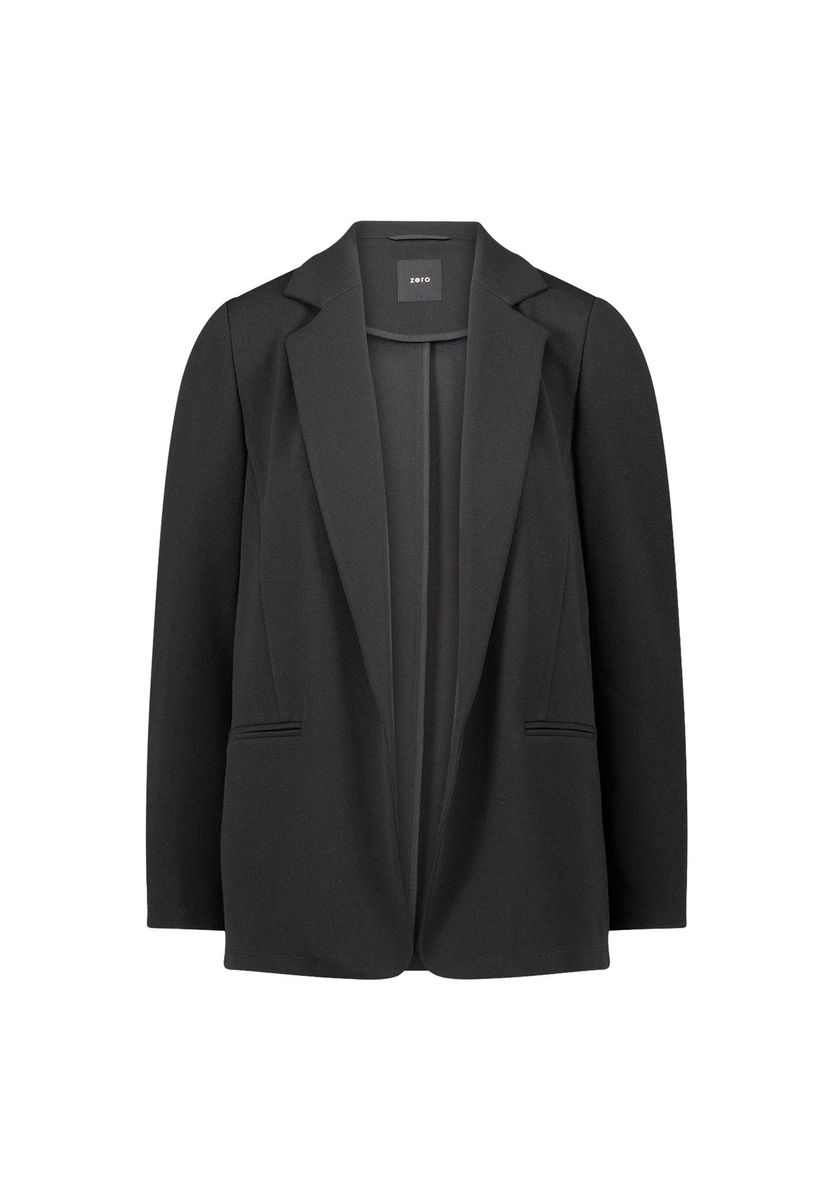 Klassischer Longblazer im offenen Stil