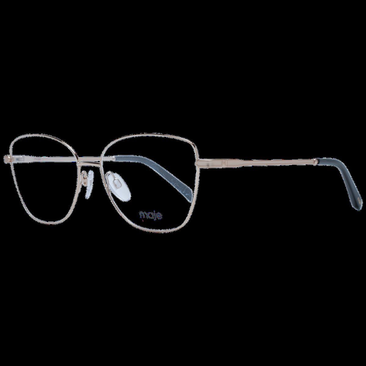 Elegante geometrische Metallbrille