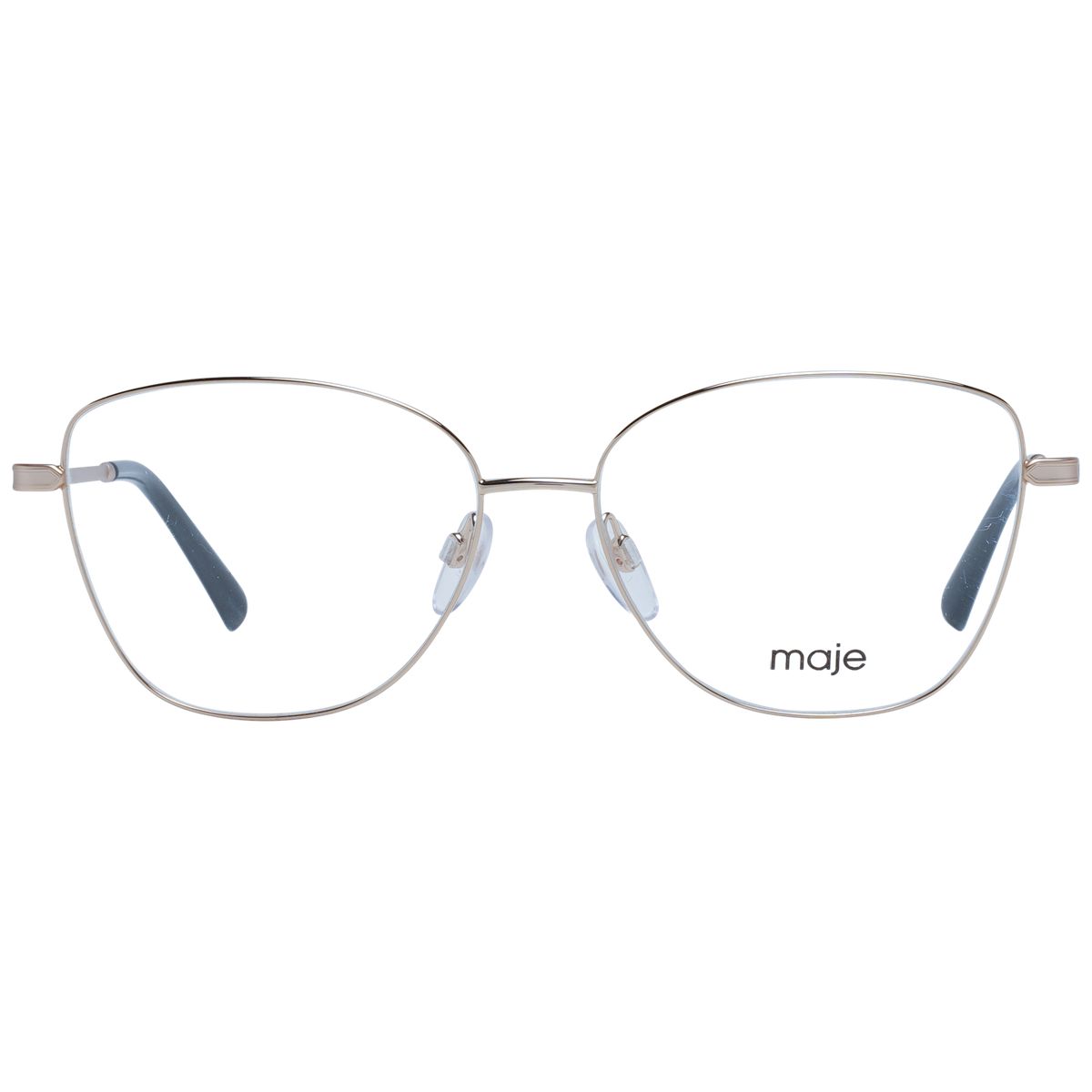 Elegante geometrische Metallbrille