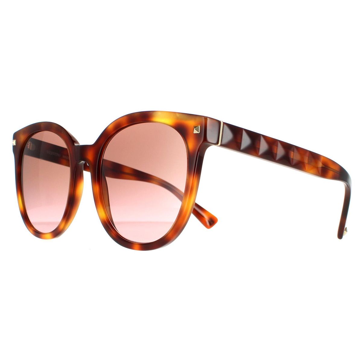 Runde Übergroße Sonnenbrille mit Hornoptik