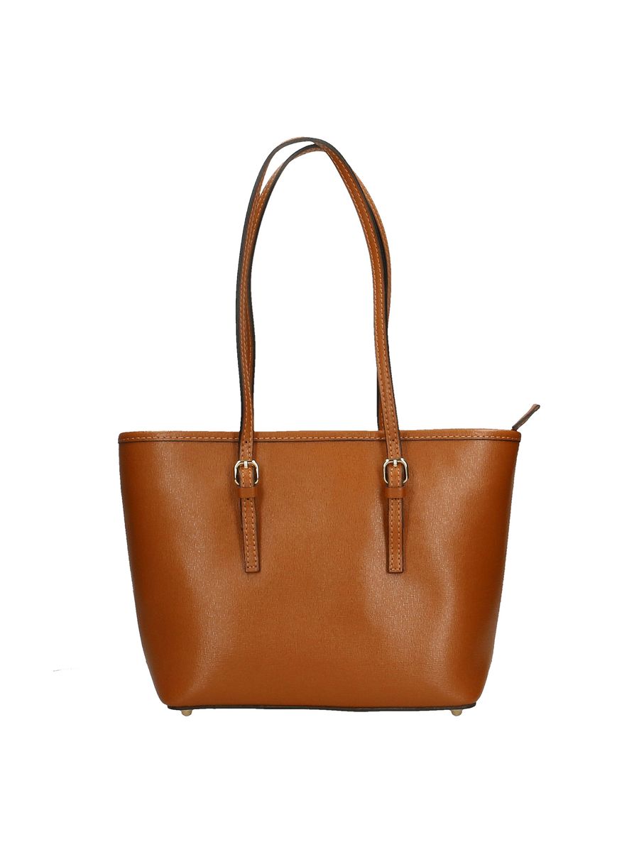 Elegante Saffiano Leder-Tragetasche