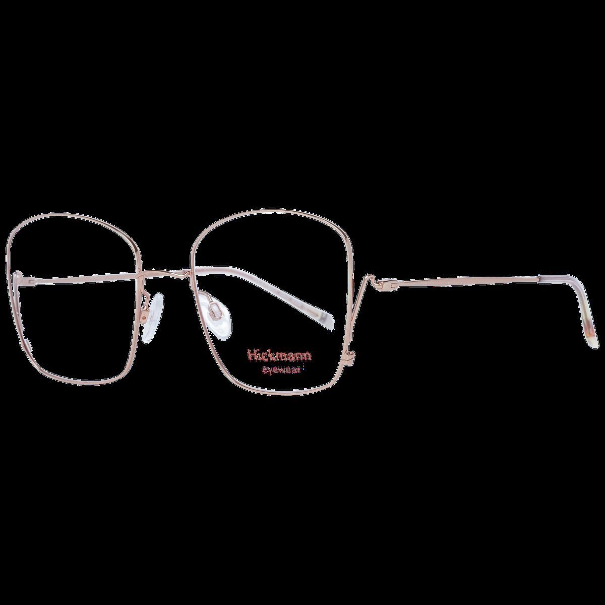 Elegante roségoldene Brille in Quadratform