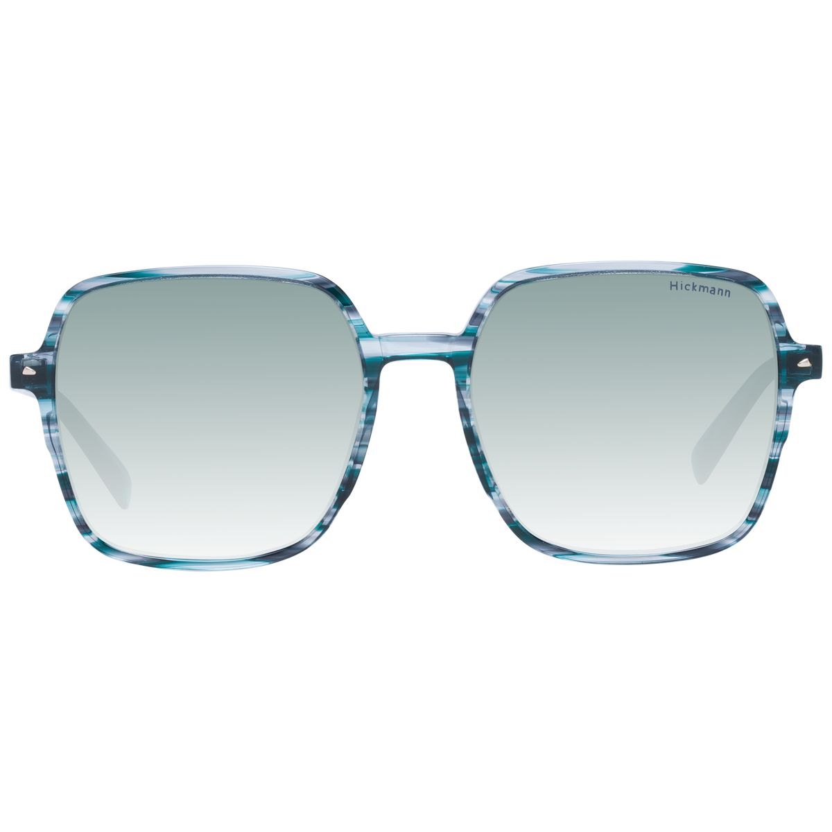 Übergroße quadratische marmorierte Sonnenbrille