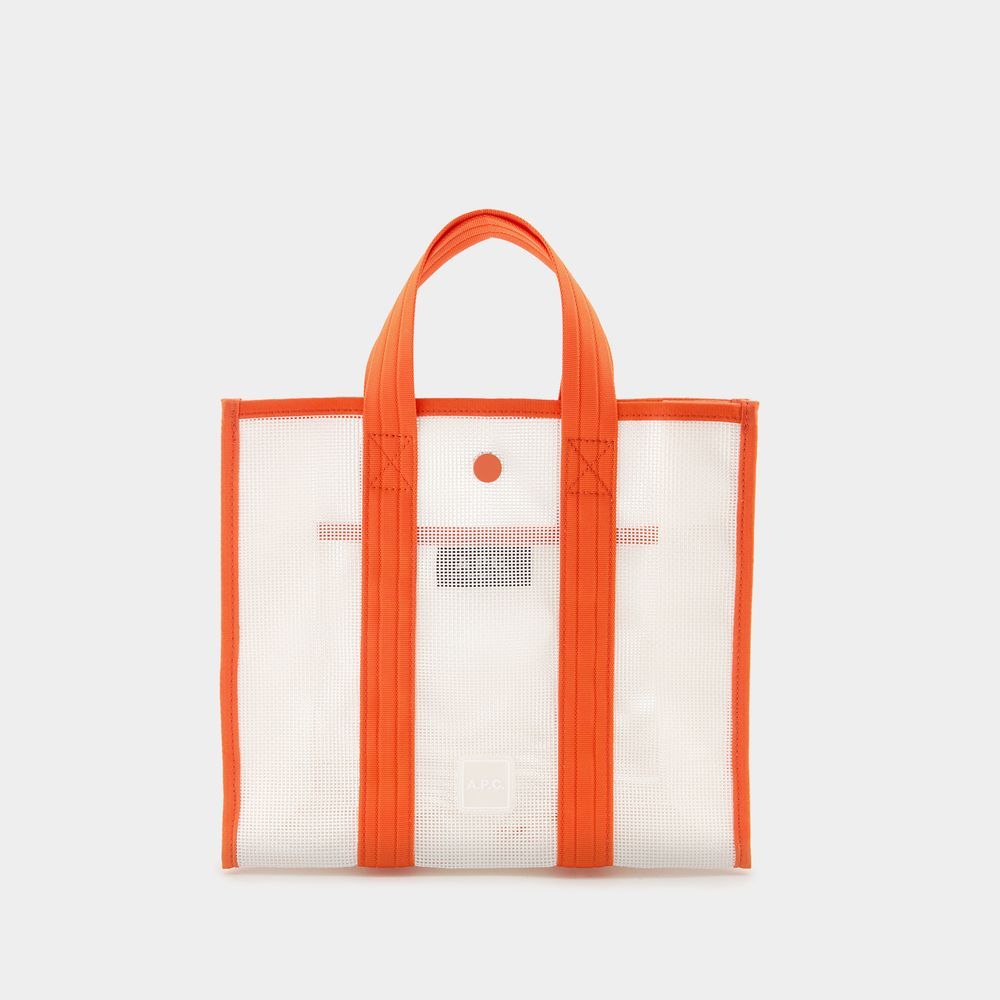 Transparente Louise Mesh Tote Bag