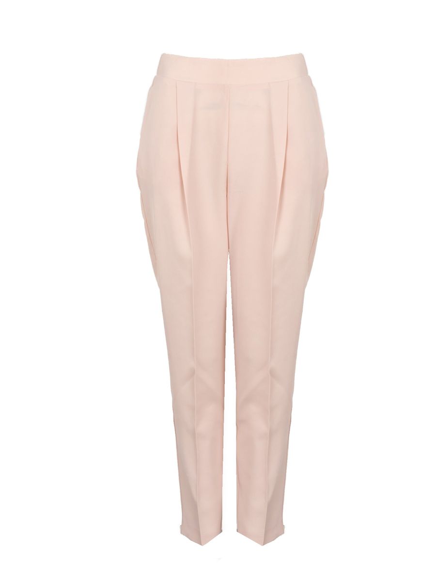 Maßgeschneiderte Tapered-Hose mit Bundfalte