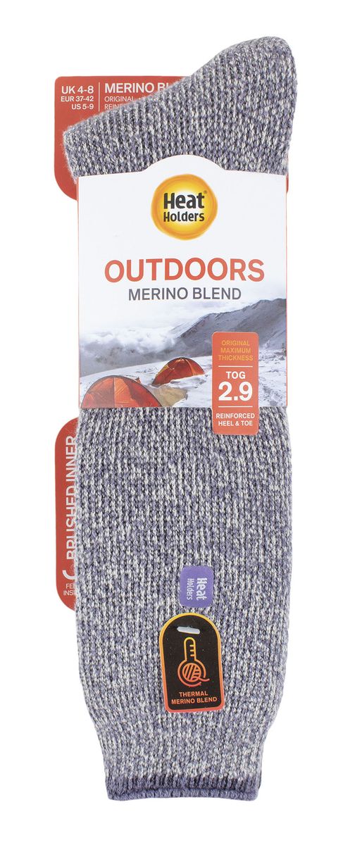 Kniehohe Thermosocken mit Merinowolle