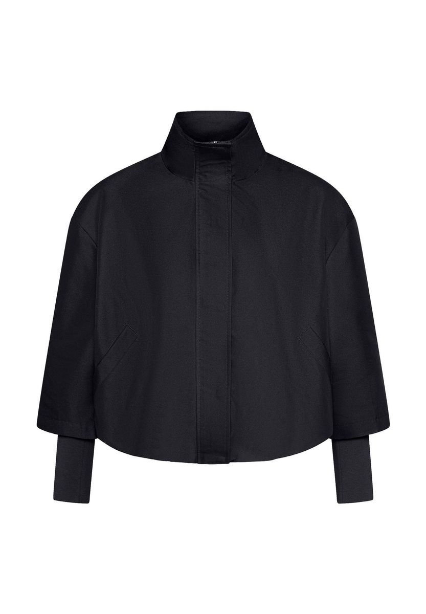 Boxige Kurzjacke mit weiten Ärmeln