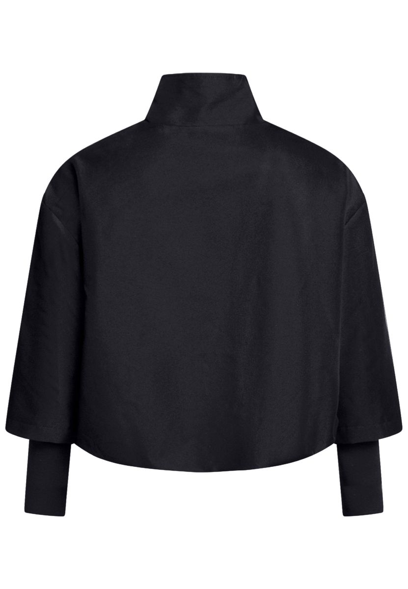 Boxige Kurzjacke mit weiten Ärmeln