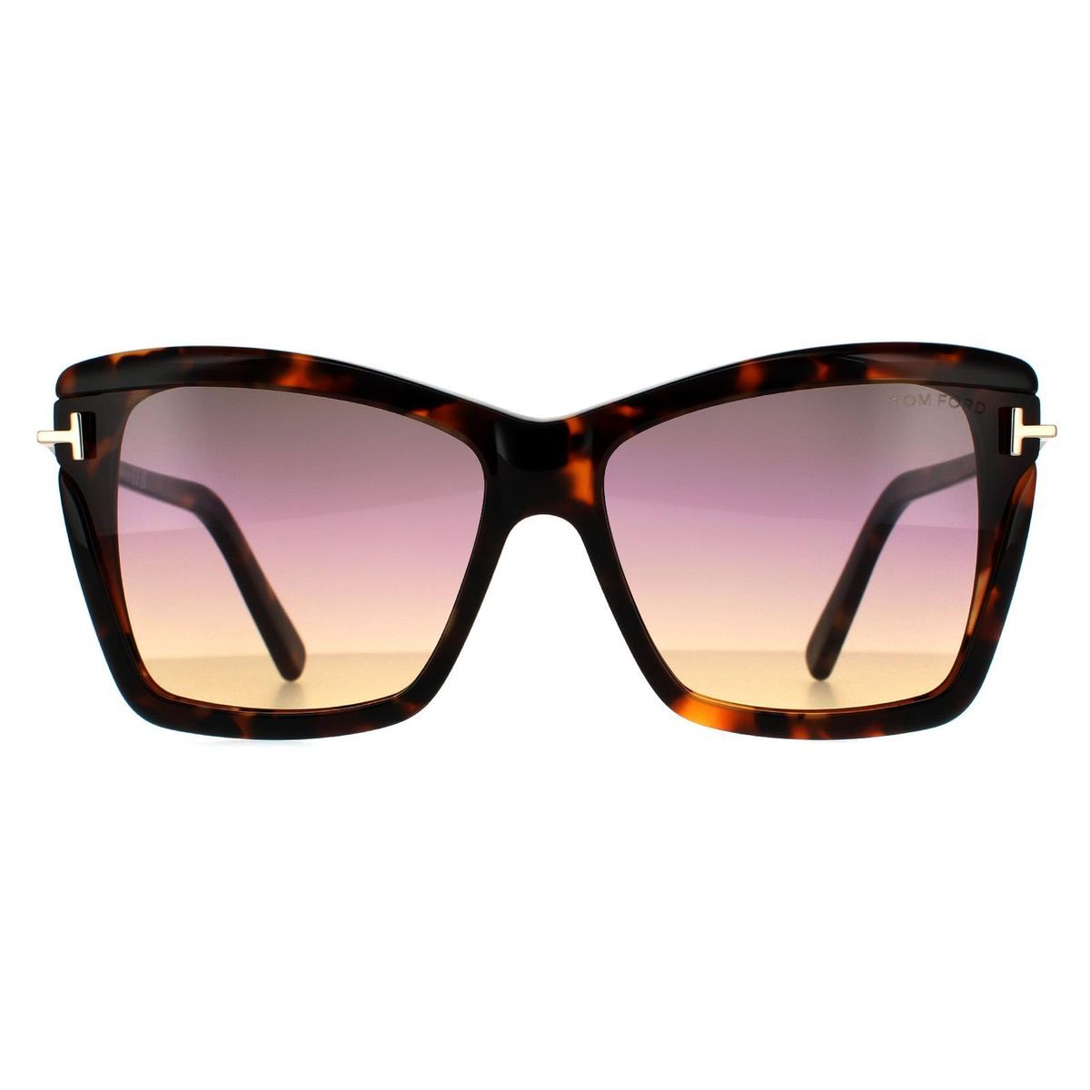 Leah Butterfly-Sonnenbrille mit Farbverlauf