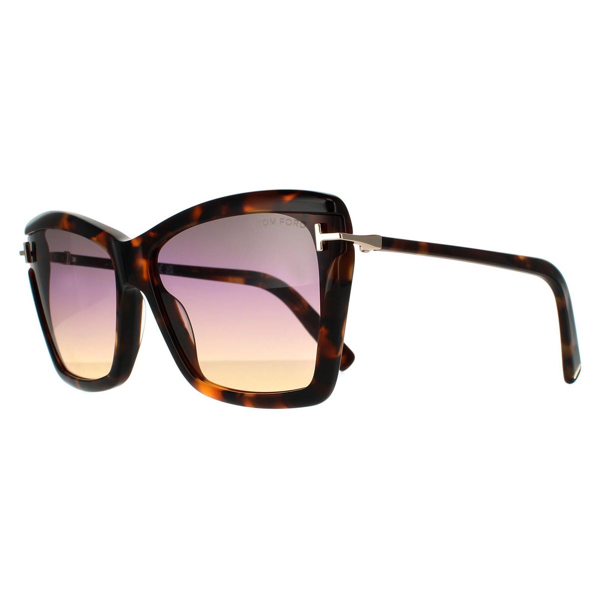 Leah Butterfly-Sonnenbrille mit Farbverlauf