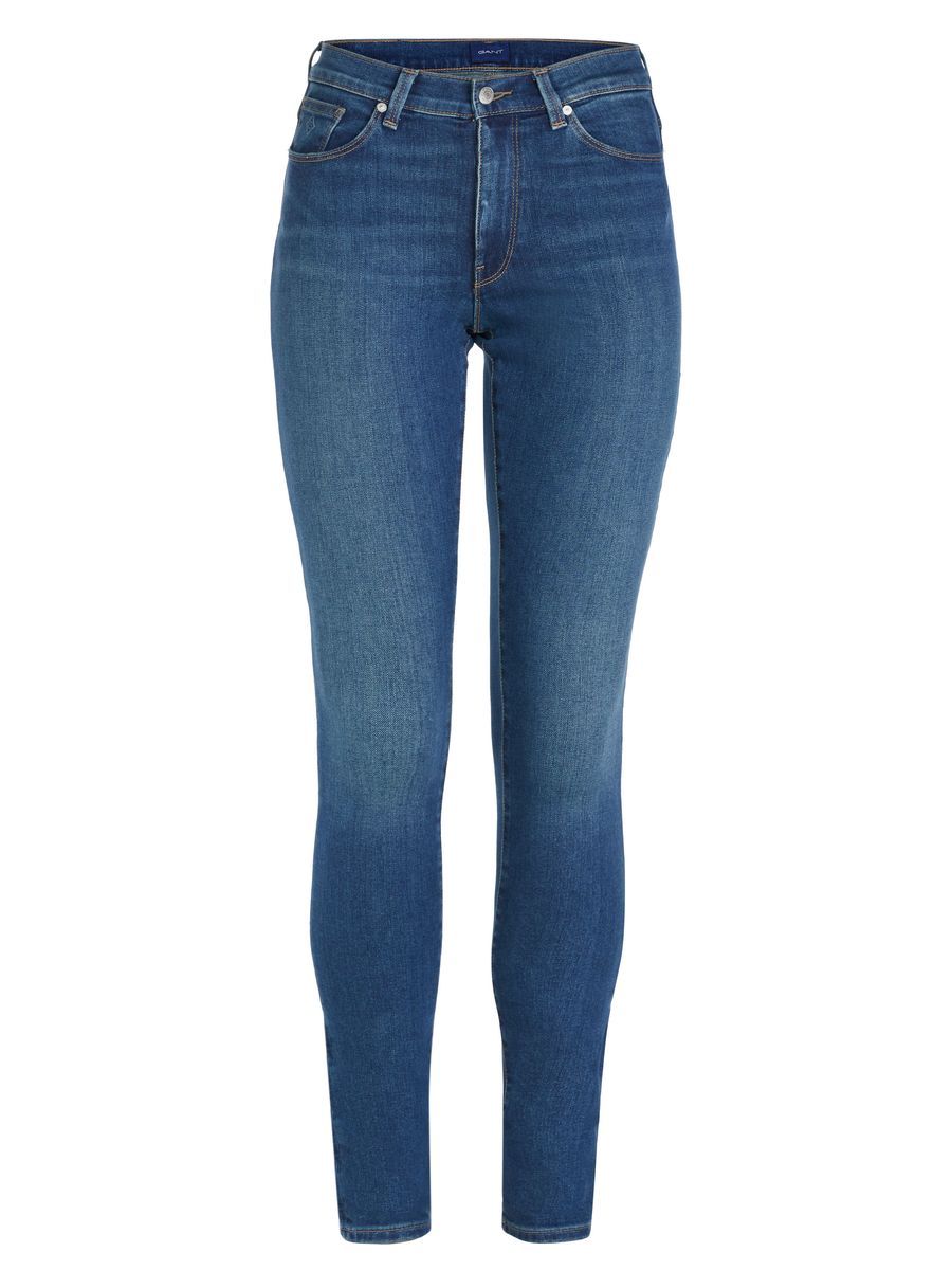 Skinny Jeans mit mittlerer Leibhöhe