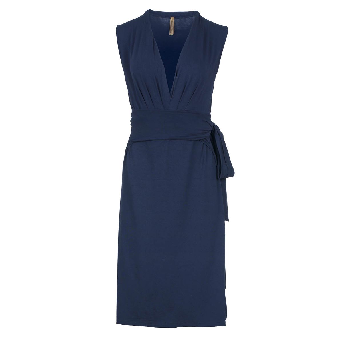 Ärmelloses Empire-Jerseykleid