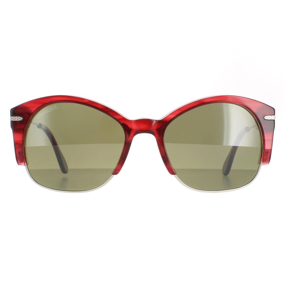 Halbrandlose Vinita Cat-Eye-Sonnenbrille