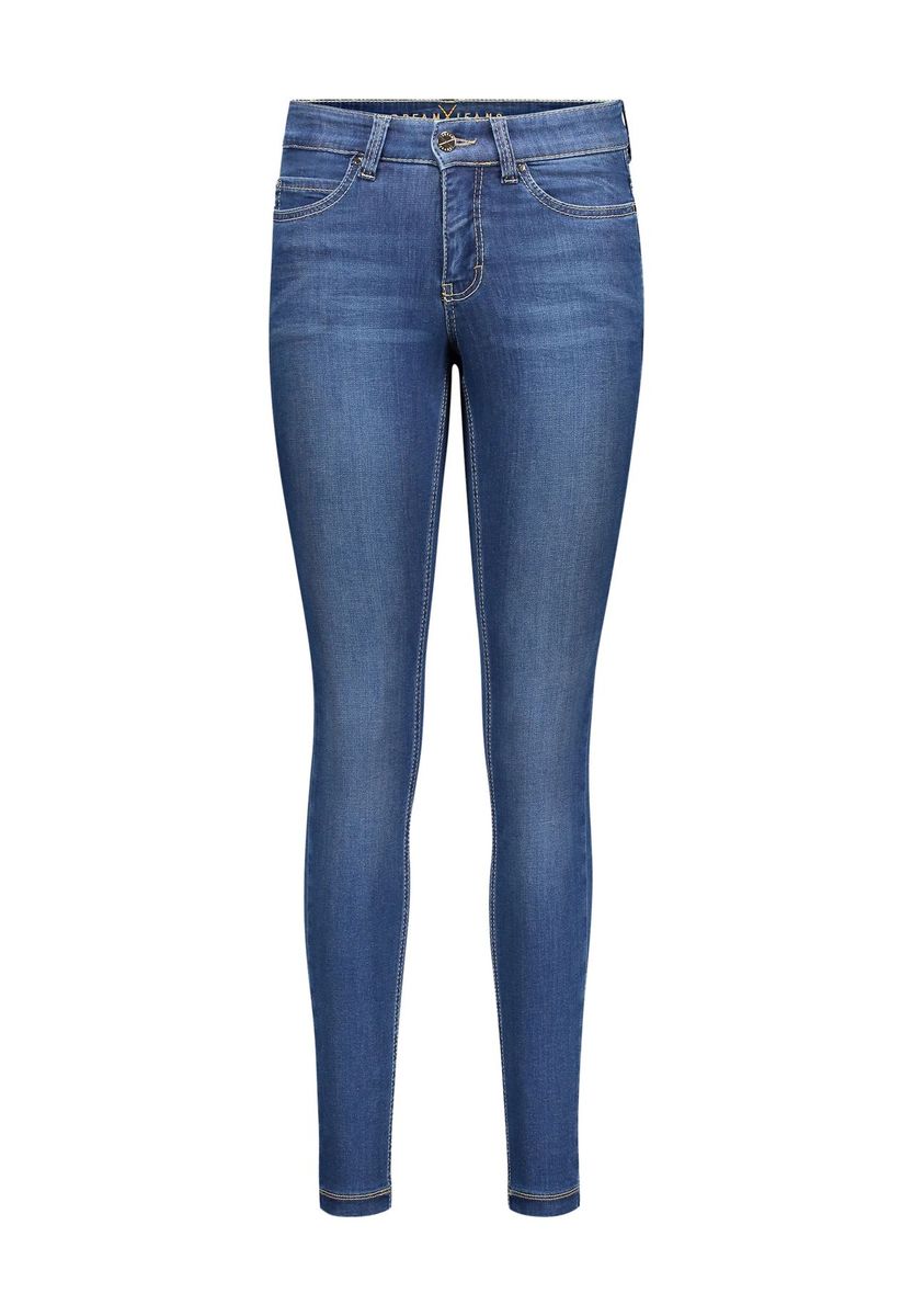 High-Waist-Jeans im Slim Cut