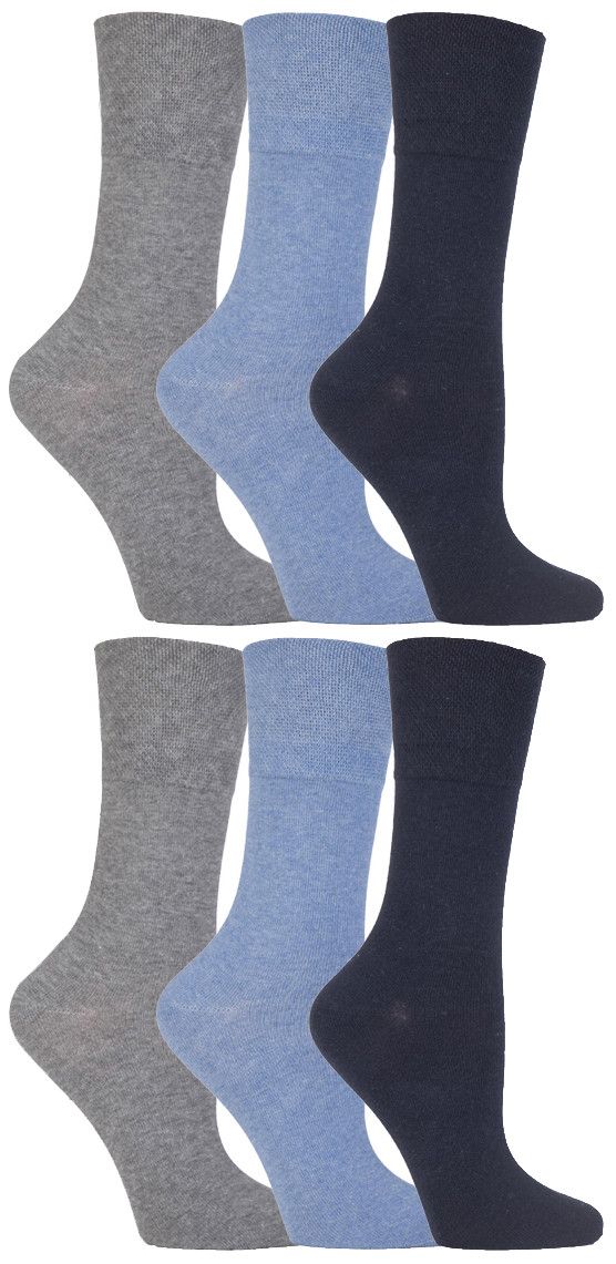 Socken mit Honigkamm-Bund ohne Einschneiden