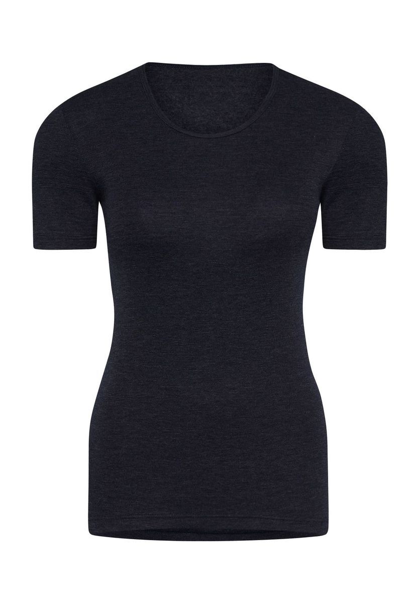 Klassisches tailliertes Rundhals-T-Shirt