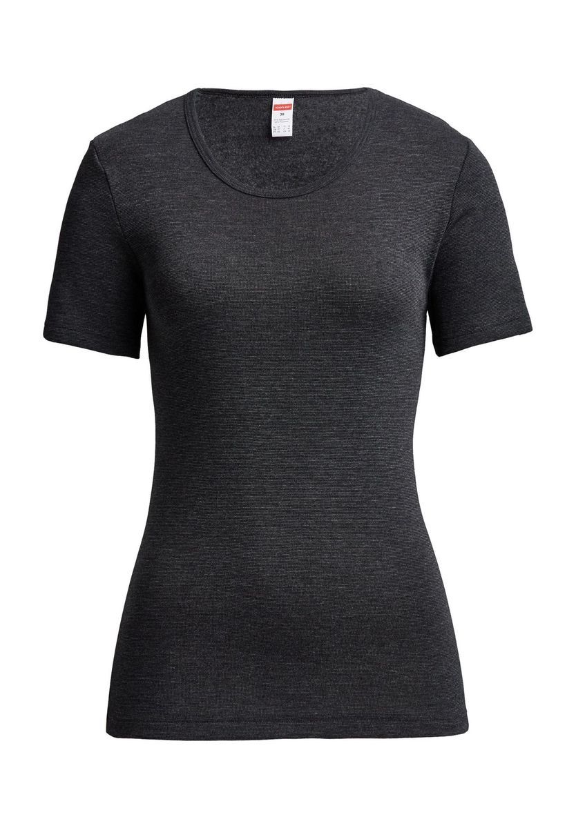 Tailliertes T-Shirt mit Rundhalsausschnitt