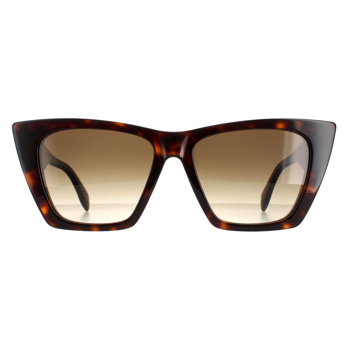 Markante Cat-Eye-Sonnenbrille in Havana