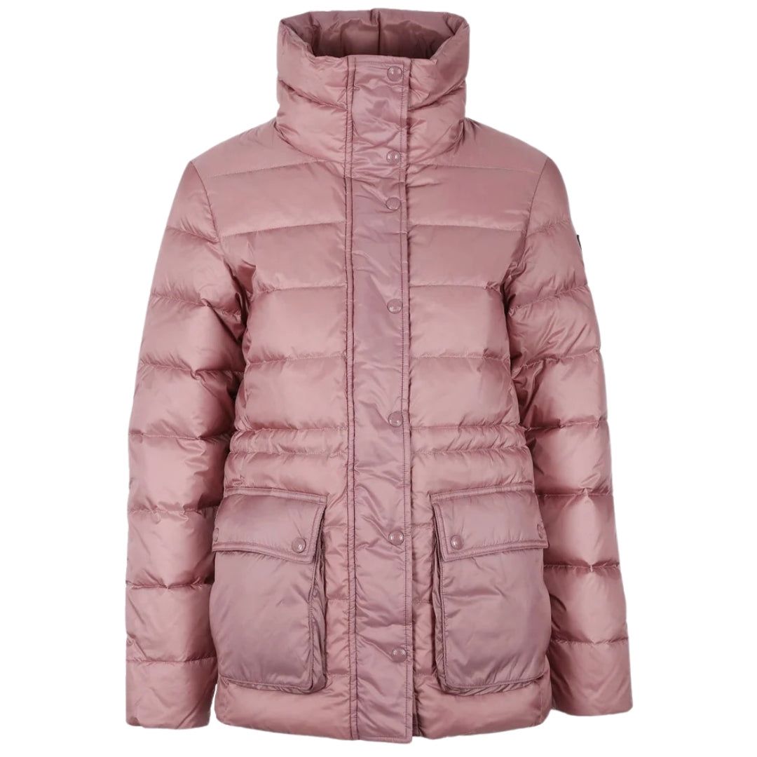 Gesteppte Pufferjacke mit Stehkragen
