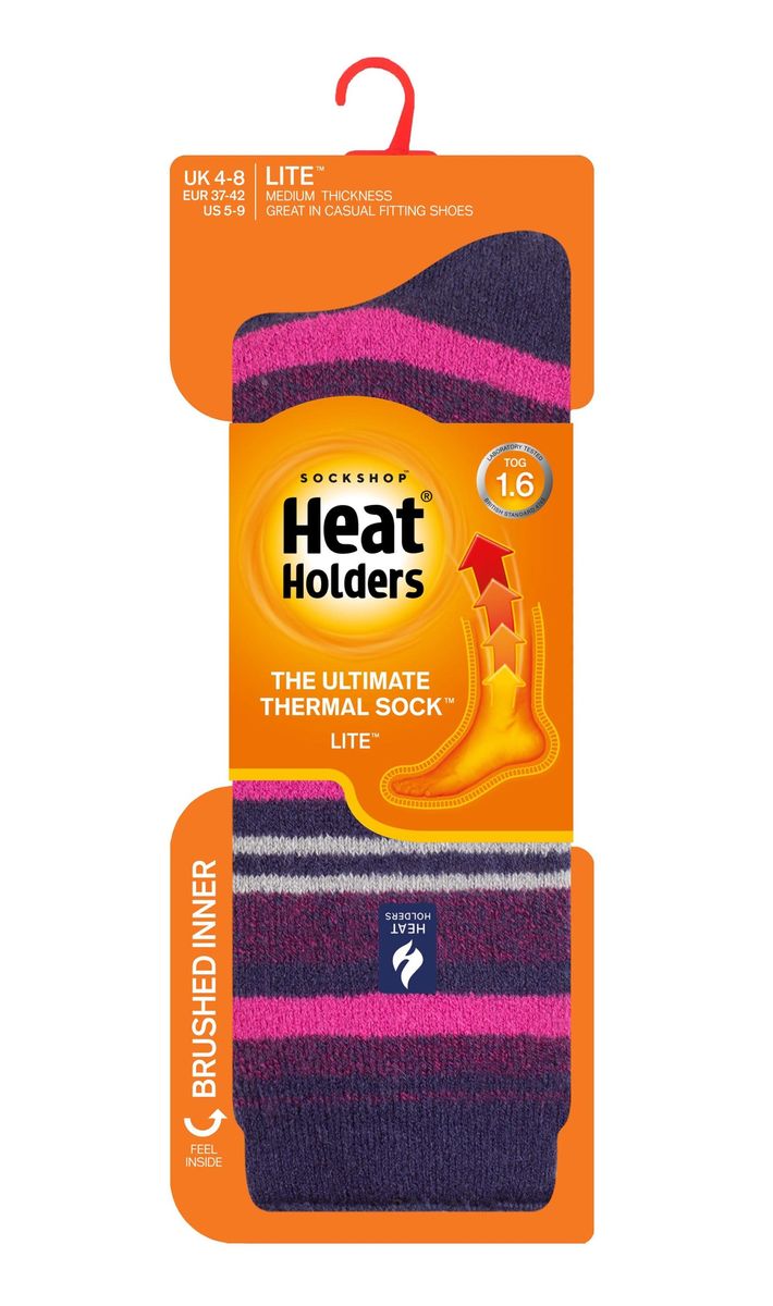 Gestreifte Isolierte Thermosocken