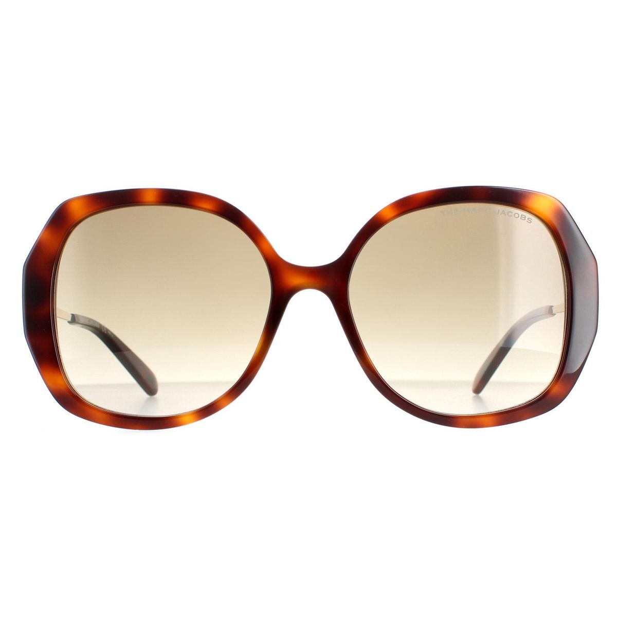 Übergroße Schmetterlings-Sonnenbrille mit Farbverlauf