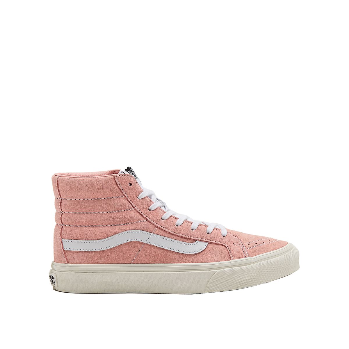 High-Top Wildleder-Sneaker mit Seitenstreifen