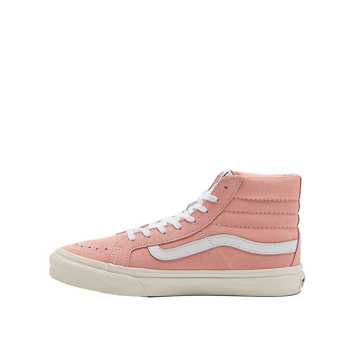 High-Top Wildleder-Sneaker mit Seitenstreifen
