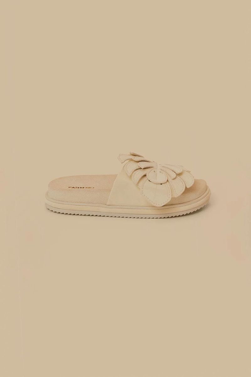 Monstera-Blatt Dekorative Slipper-Sandalen