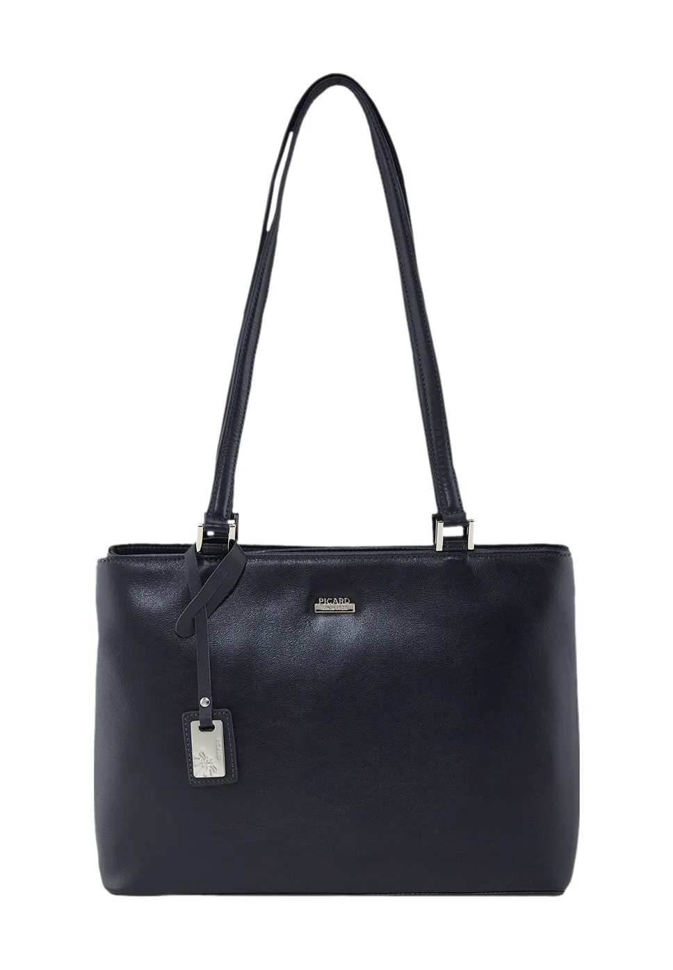 Eleganter Leder-Shopper