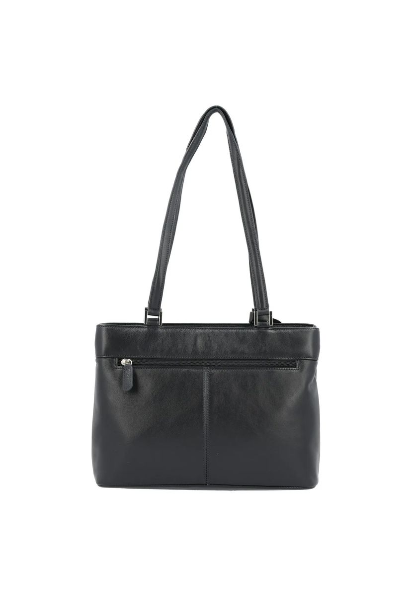 Eleganter Leder-Shopper