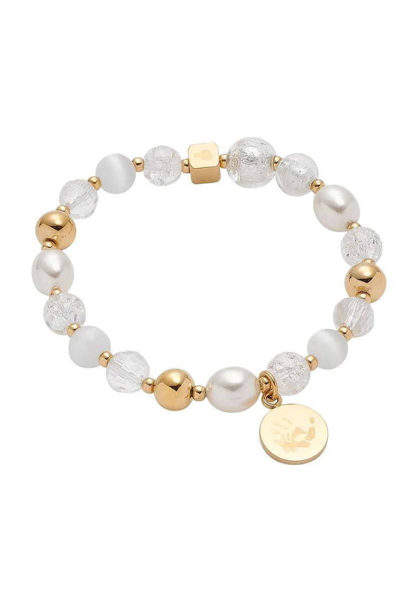 Elegantes Perlen- und Perlenarmband