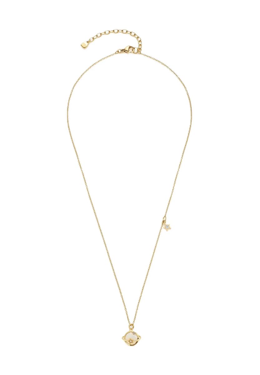 Kette mit Galaxie-Saturn-Anhänger