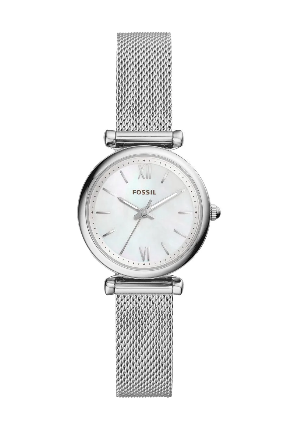 Elegante Milanaise-Uhr mit Perlmutt