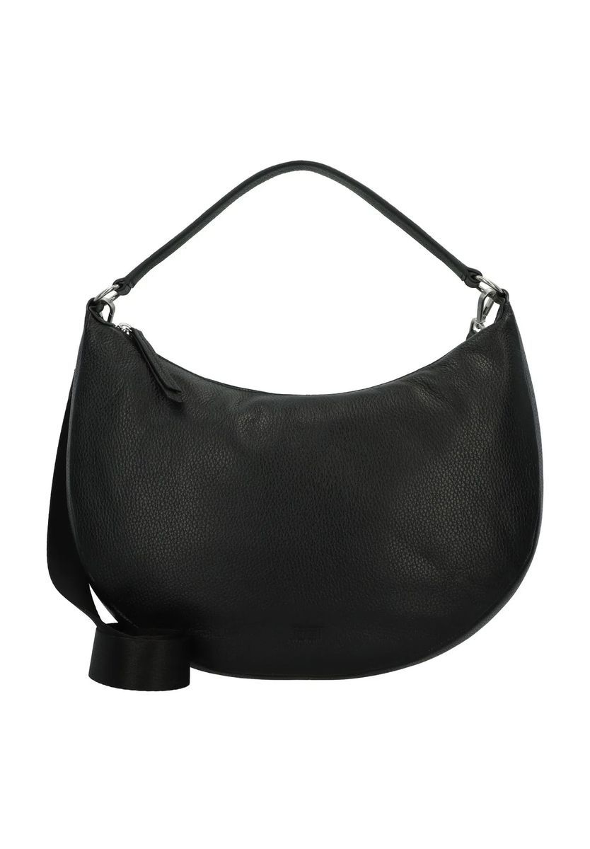 Minimalistische Hobo-Tasche aus Leder
