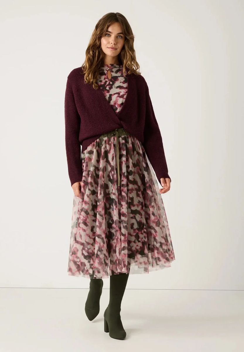 Weicher Strick-Cardigan mit offener Front