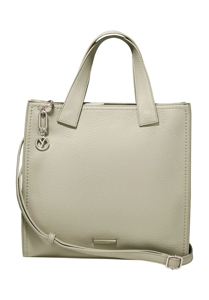 Minimalistische Shopper-Tasche mit Narbung