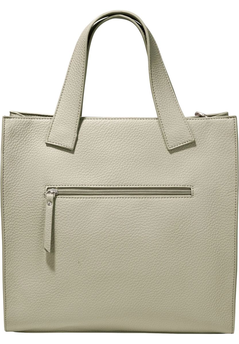 Minimalistische Shopper-Tasche mit Narbung