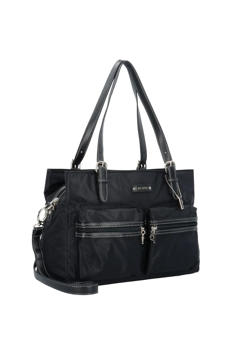 Funktionale Schultertasche mit Außentaschen