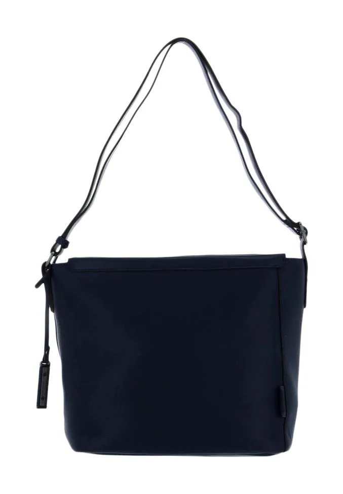 Schlichte Schultertasche aus Kunstleder