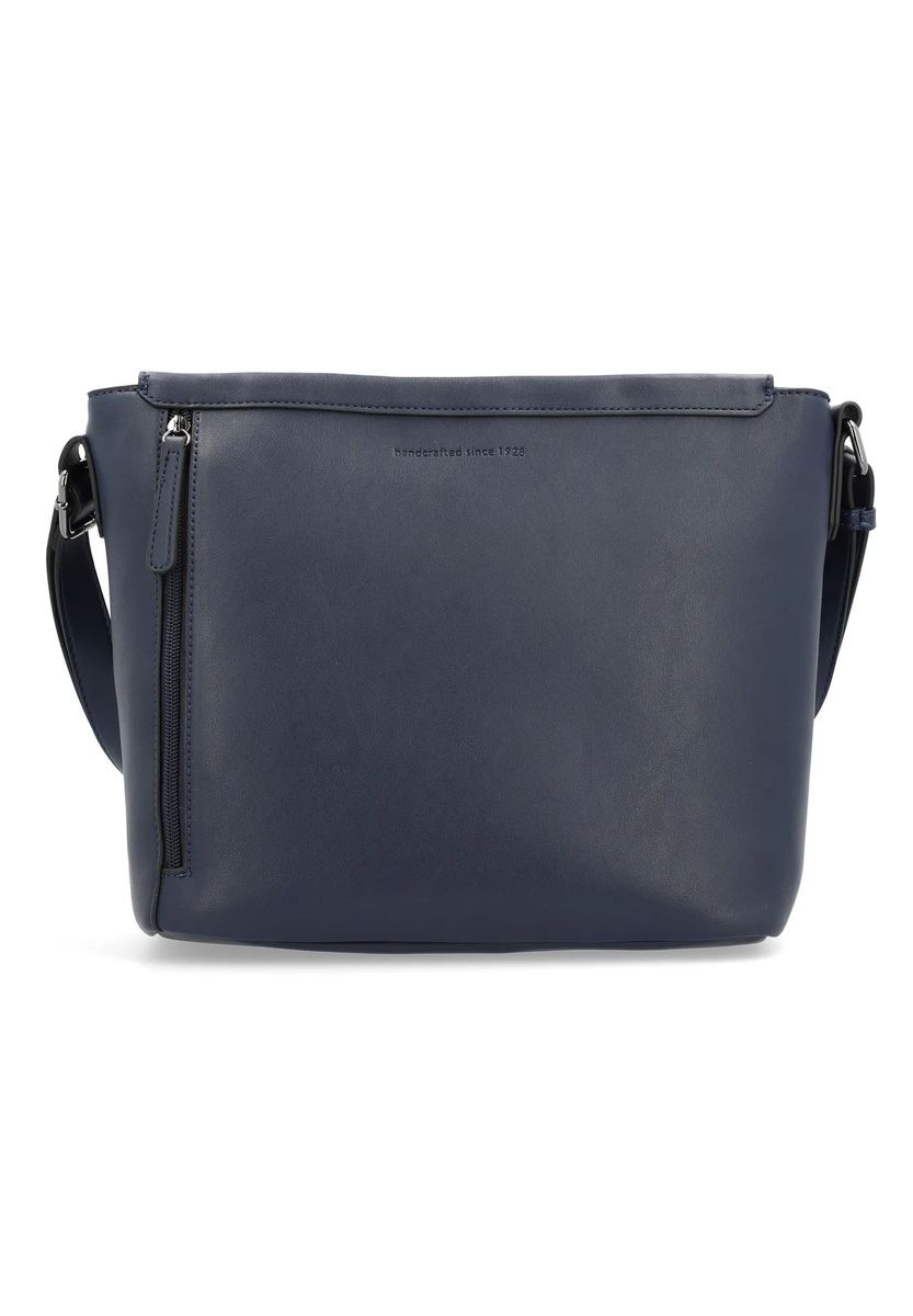 Schlichte Schultertasche aus Kunstleder